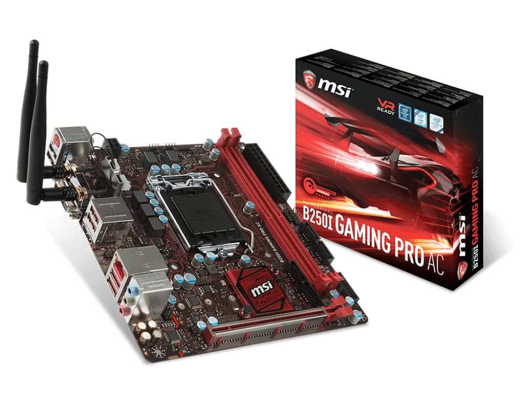 MSI B250I Gaming Pro AC Motherboard Specifications On MotherboardDB